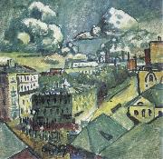 Vasily Kandinsky Moscow,Zubovsky Square oil painting